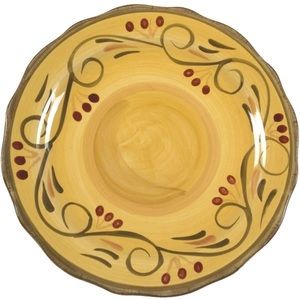 Set of 2 Home Trends Italian Villa Plates
